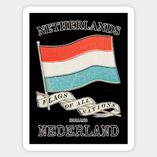 Classic Netherlands Country Flag Magnet